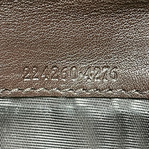 Gucci Long Wallet in brown Guccissima leather. - Picture 10 of 16